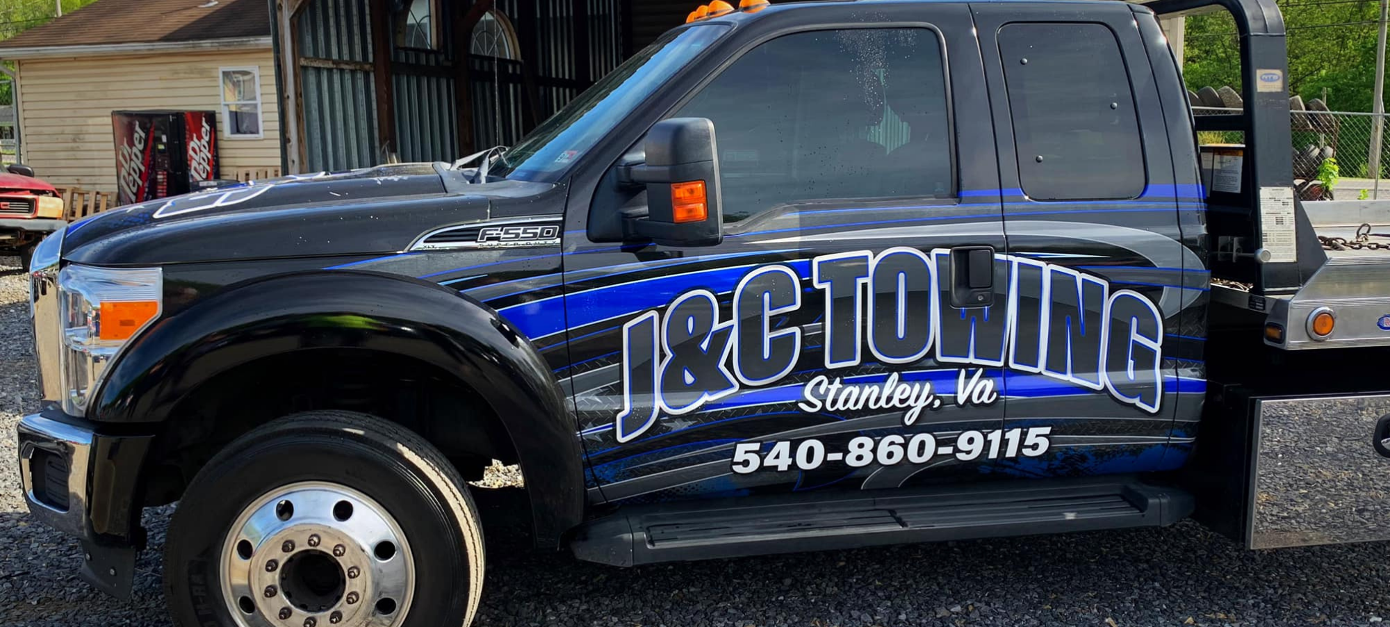 J & C Towing tow truck